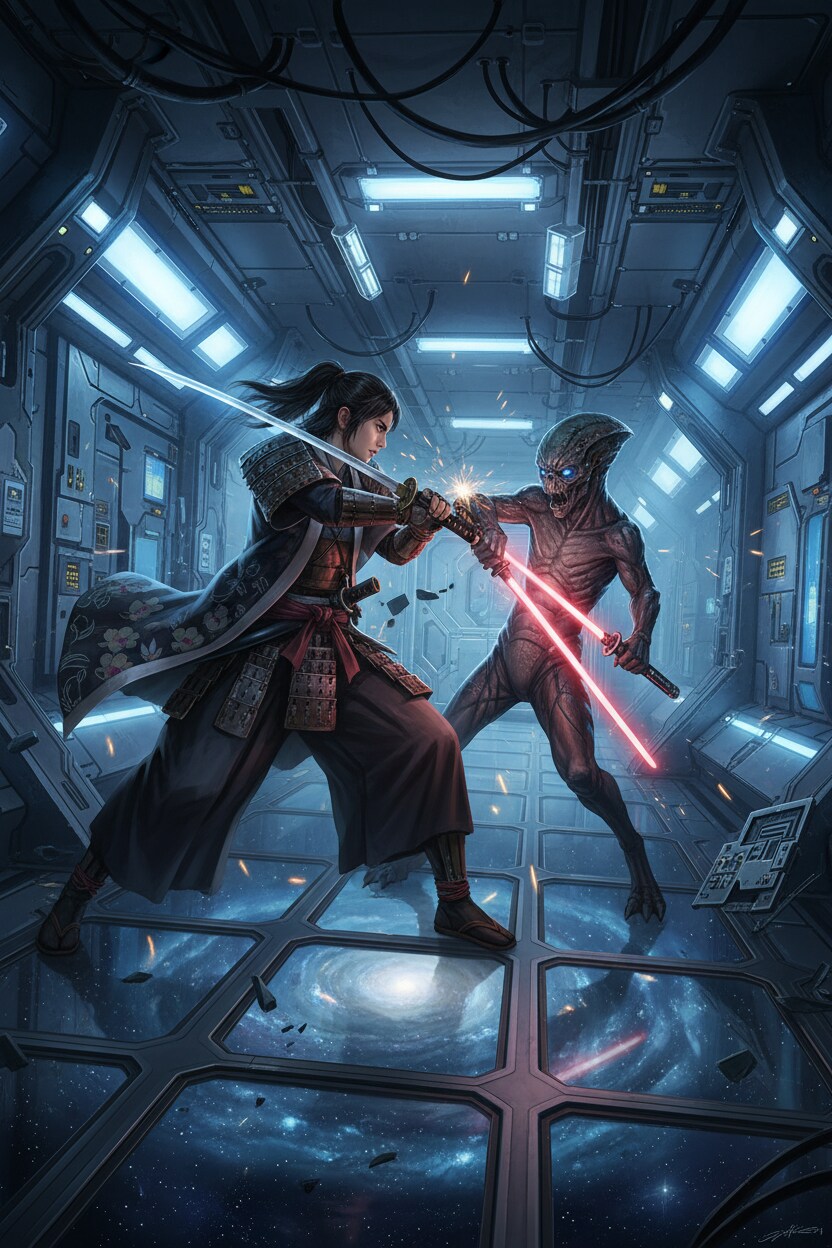 Star Ship Samurai | の人気AIイラスト・グラビア