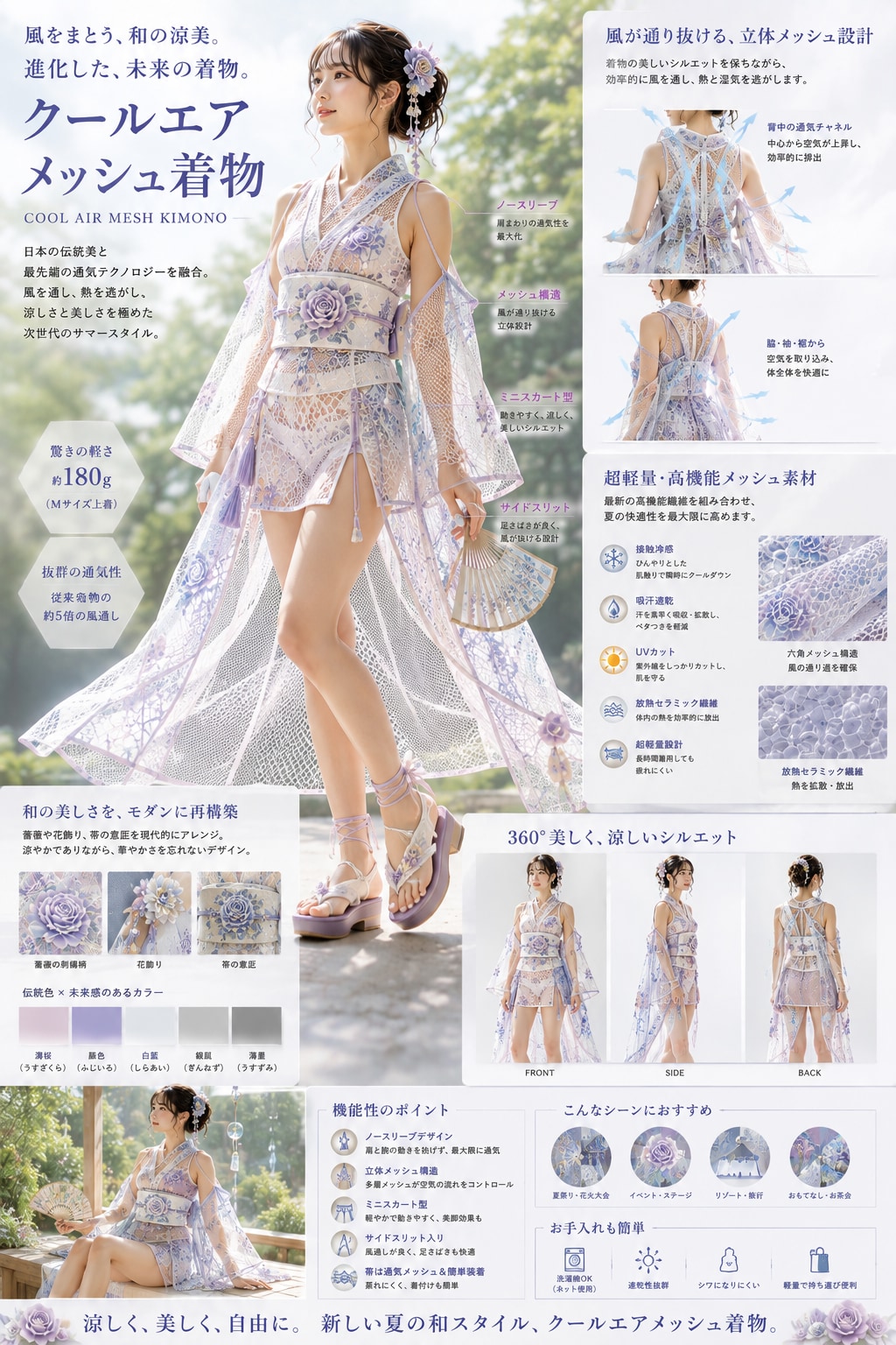 通気性は抜群です