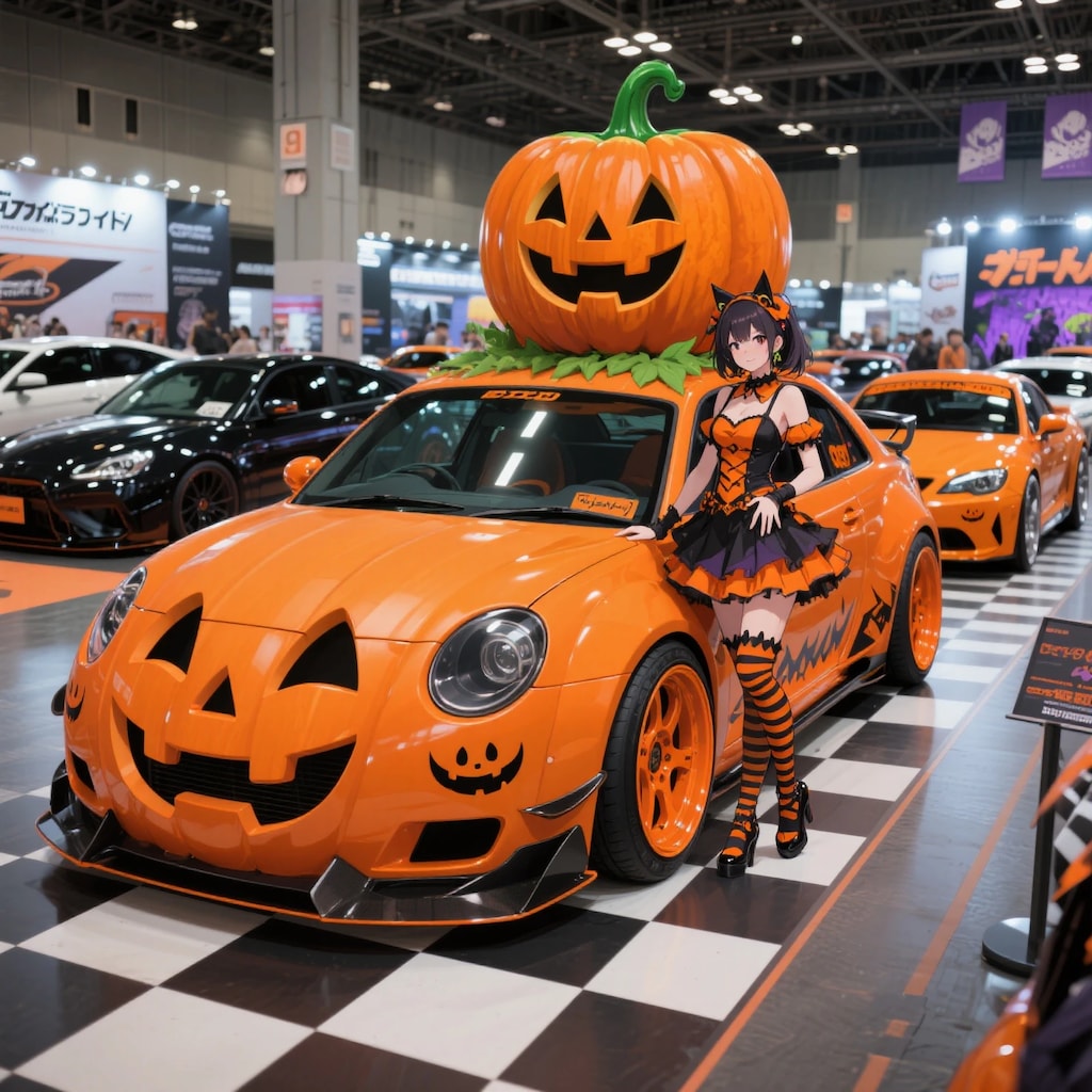 東京モーターショー・ハロウィン