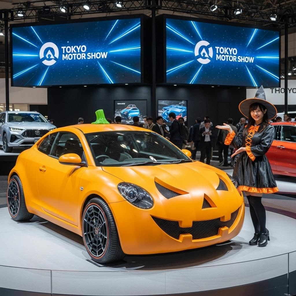 東京モーターショー・ハロウィン