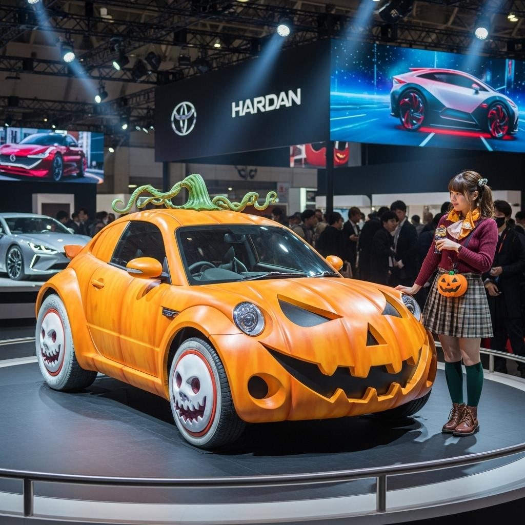 東京モーターショー・ハロウィン