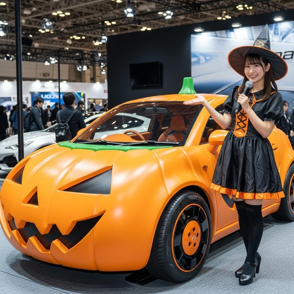 東京モーターショー・ハロウィン