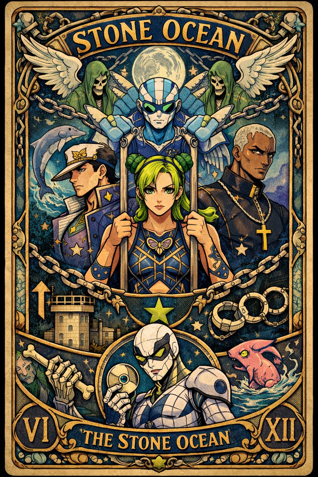 JOJOタロット | の人気AIイラスト・グラビア