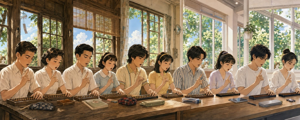 そろばん教室～時代の変遷