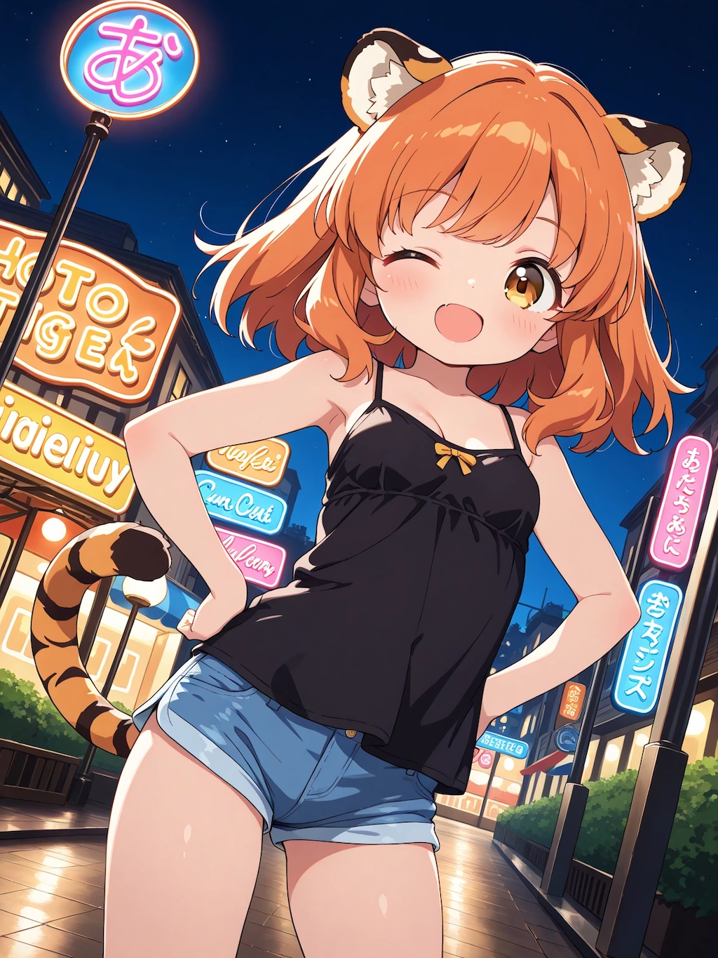 ホットパンツのティカ