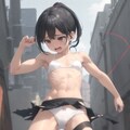 泣いてる貧乳少女 9枚目