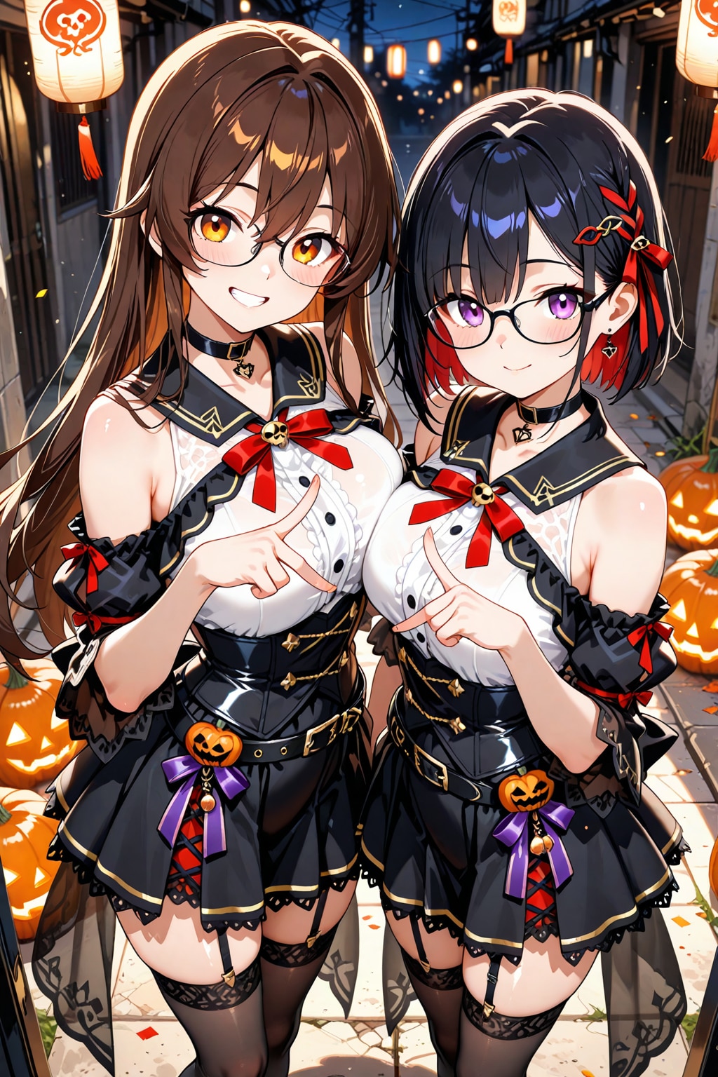 お菓子くれないとイタズラしちゃうぞ〜