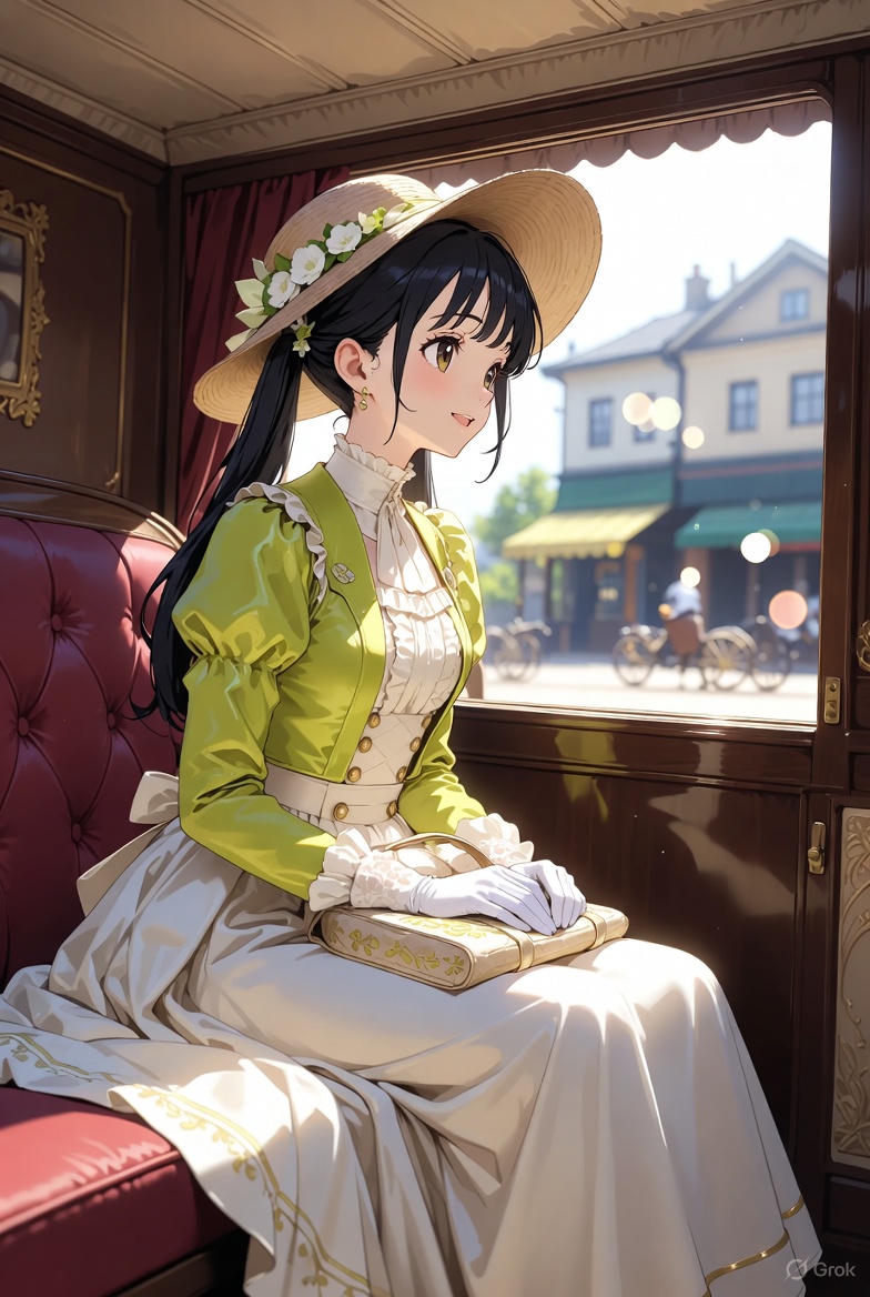 貴族令嬢（馬車）