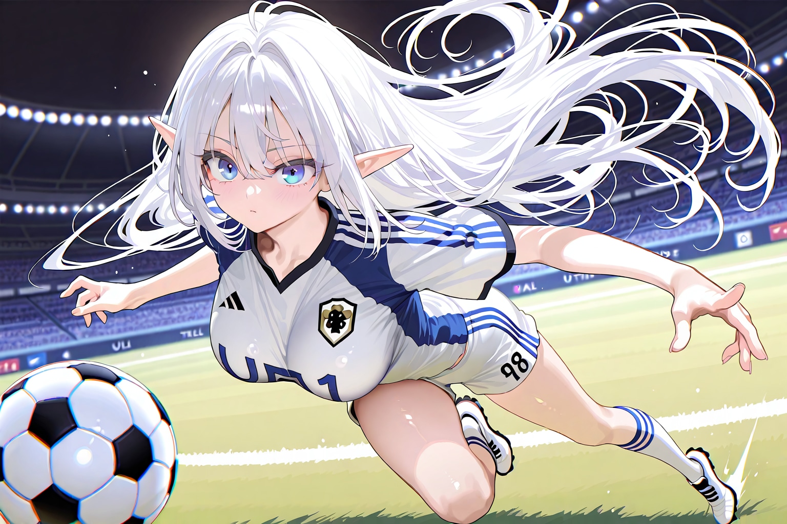 エルフなLILYちゃん。※別衣装＋サッカーver