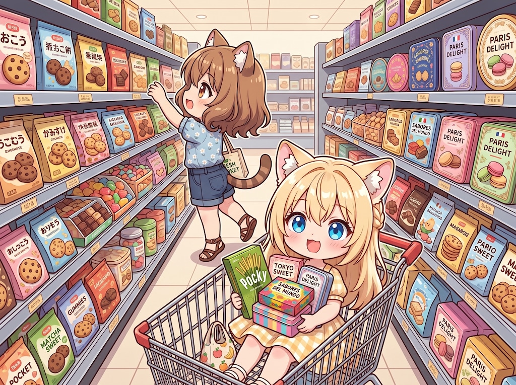 お買い物～♪