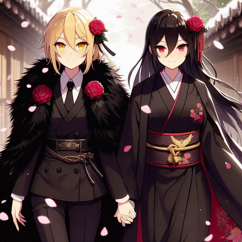 ツバキとエリザベス(日本旅行)