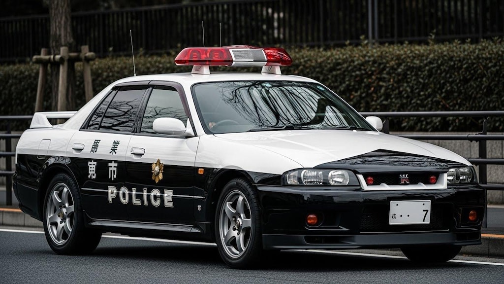 R33セダンパトロールカー