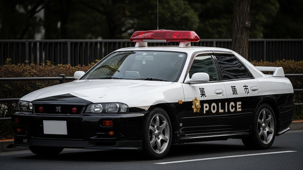 R33セダンパトロールカー