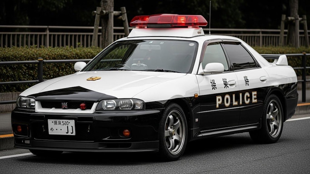 R33セダンパトロールカー