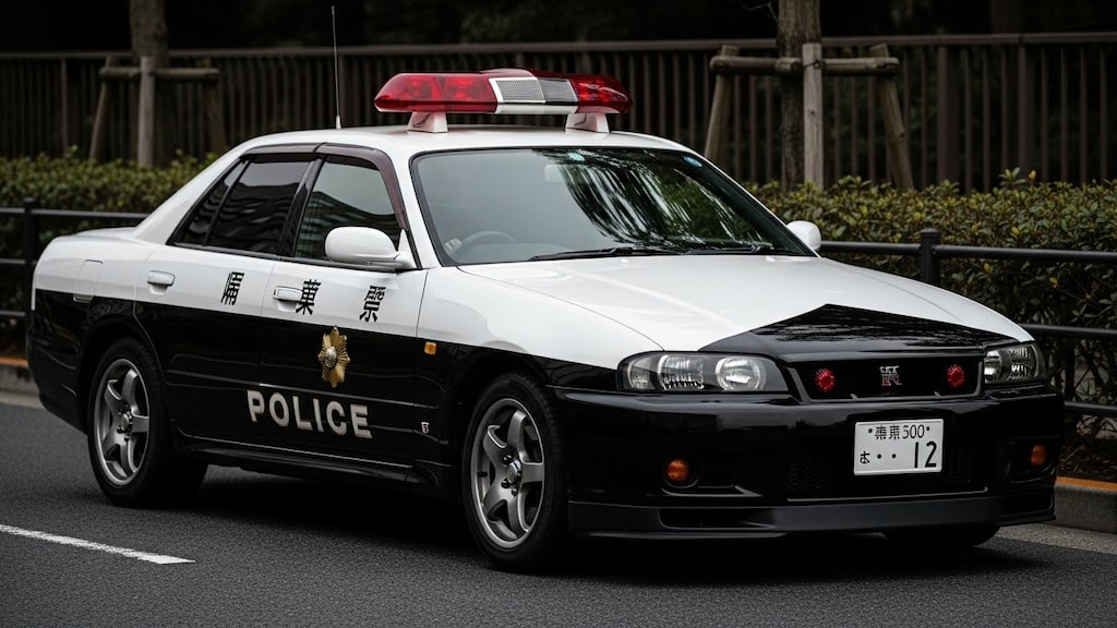 R33セダンパトロールカー