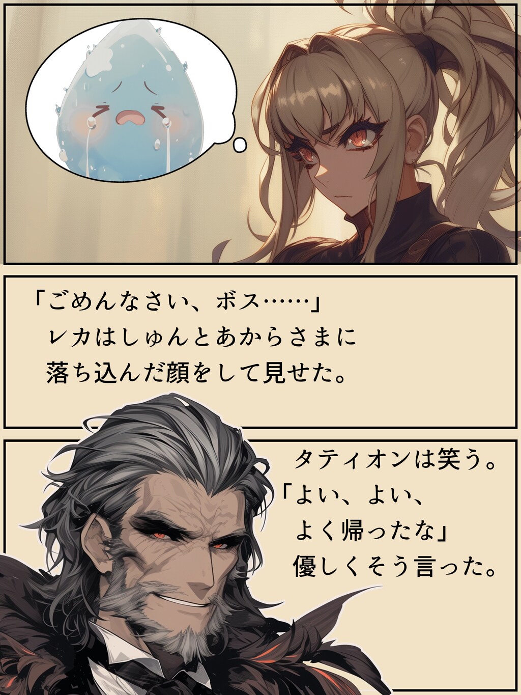 【絵付き小説】マリオネットとスティレット【第五話（3/3）】