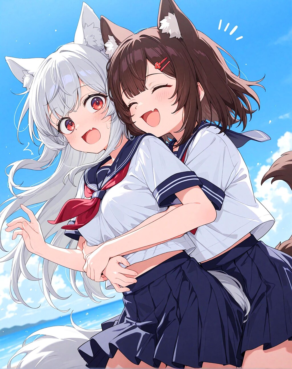 モフらせろ少女