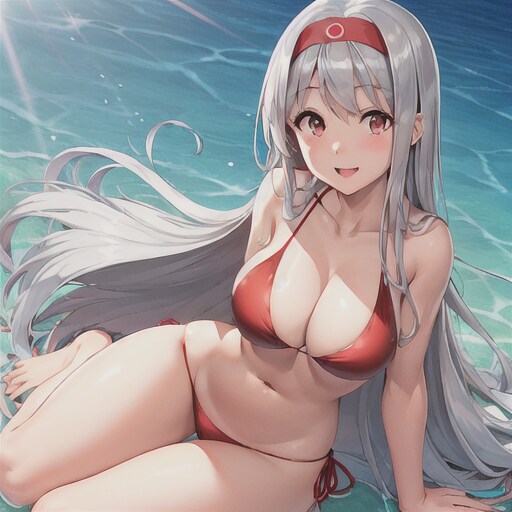 翔鶴 in ビーチ