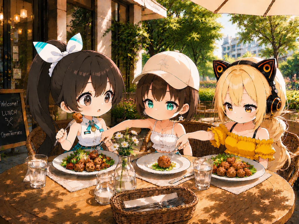 唐揚げ泥棒♪