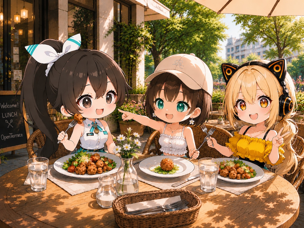 唐揚げ泥棒♪