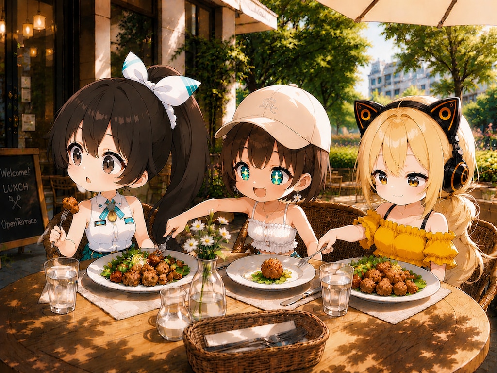 唐揚げ泥棒♪