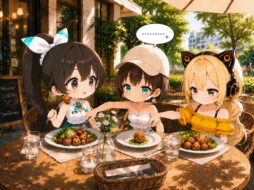 唐揚げ泥棒♪