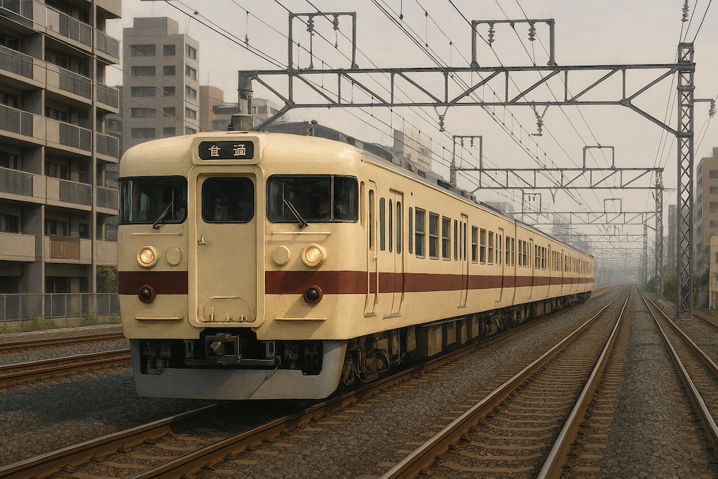 AIに117系を描いてとだけ指示した結果