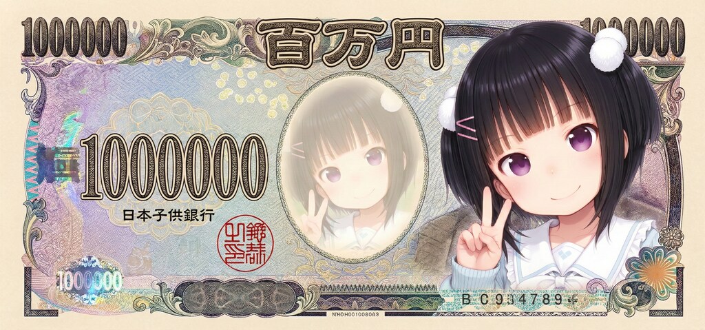 うちのこ、100万円