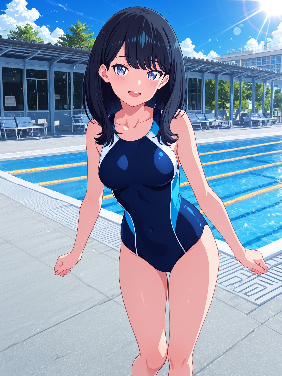 競泳水着といえば六花ちゃん