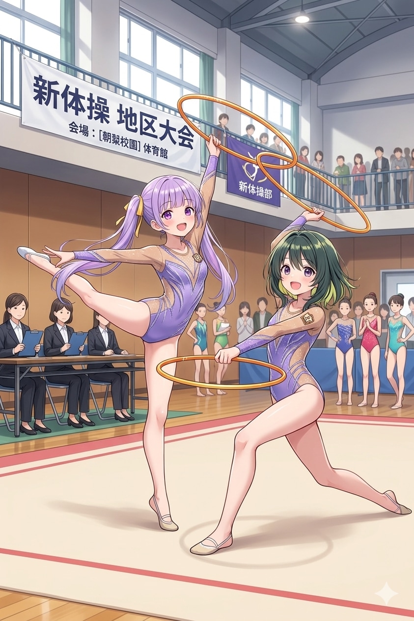 フラフープ競技