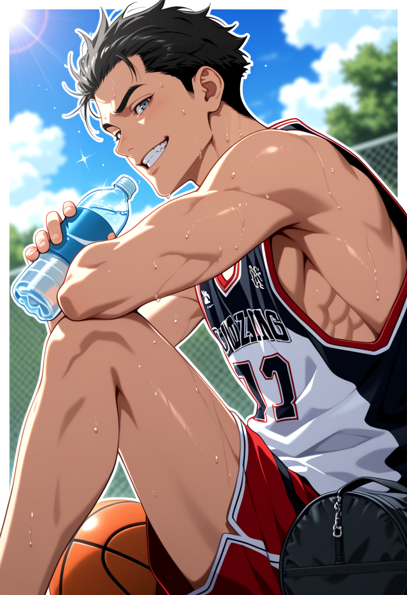 試合のあと