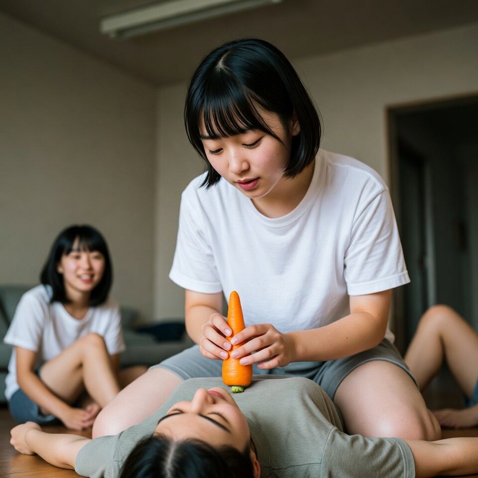 ニンジンを立てる儀式、または無題