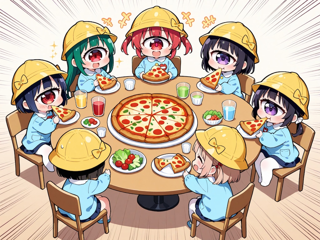 ちちぷいようちえん、ひとつめぐみの食べ放題