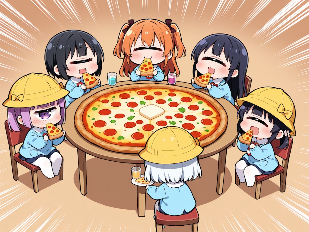 ちちぷいようちえん、ひとつめぐみの食べ放題