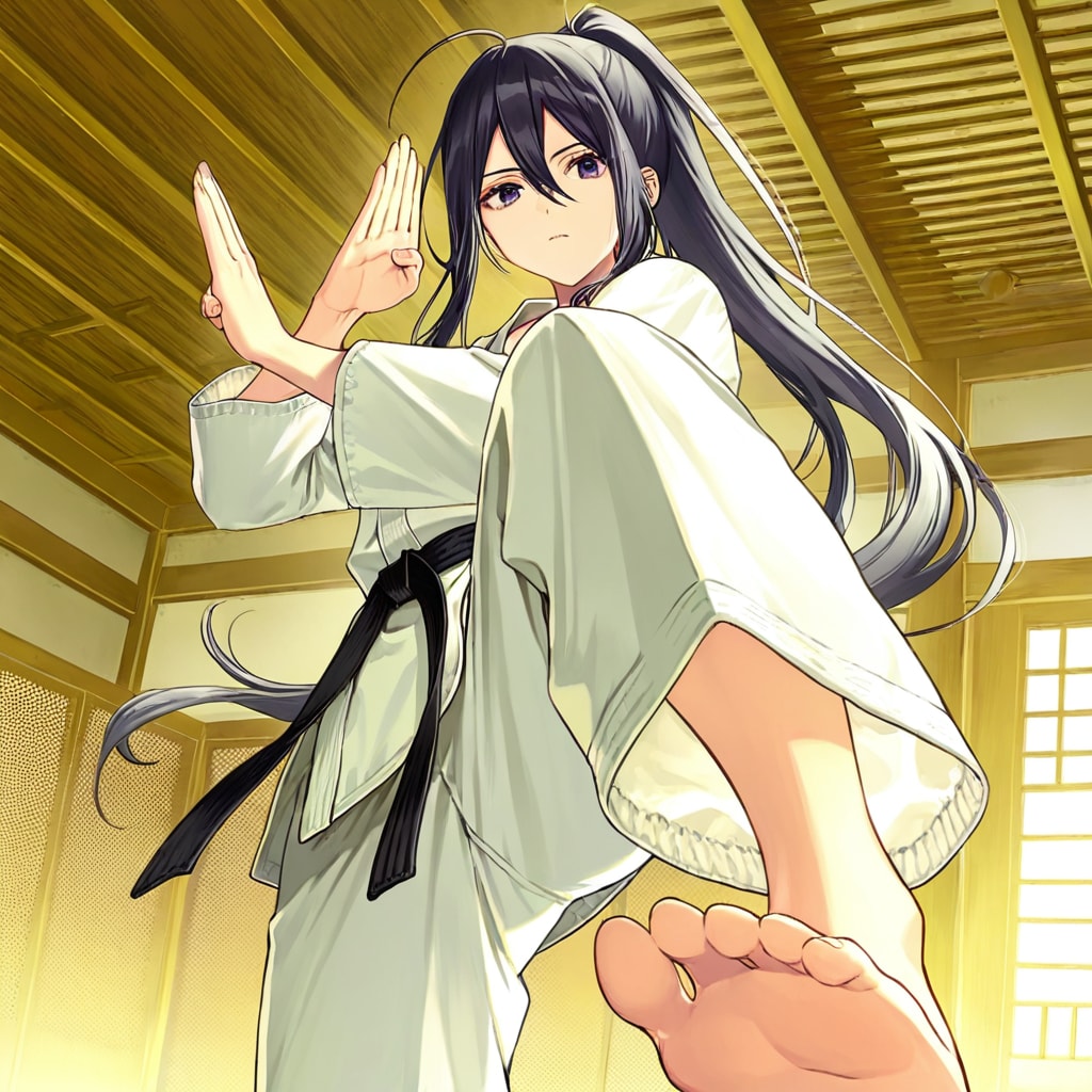 謎の構えｗ