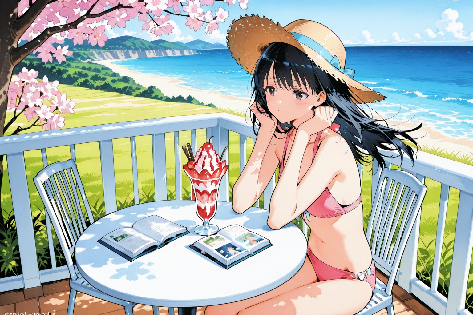 春のビキニ | の人気AIイラスト・グラビア