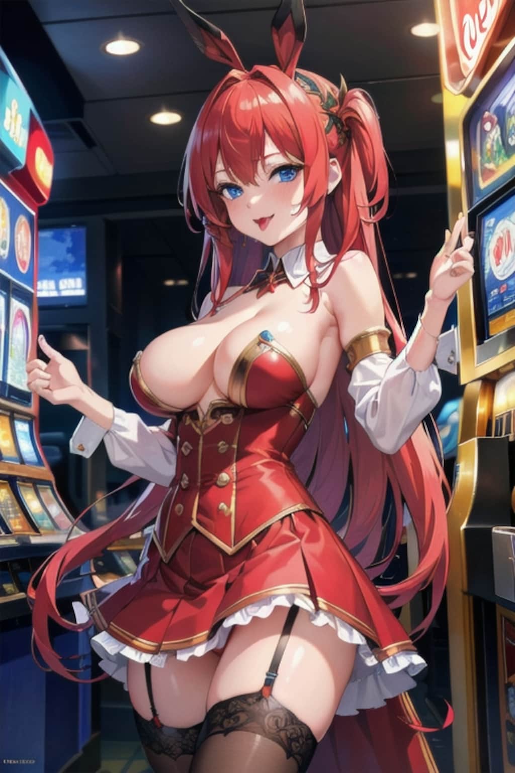 メダルを500枚で女の子と遊べるわ、2500枚だと……ふふふな日常