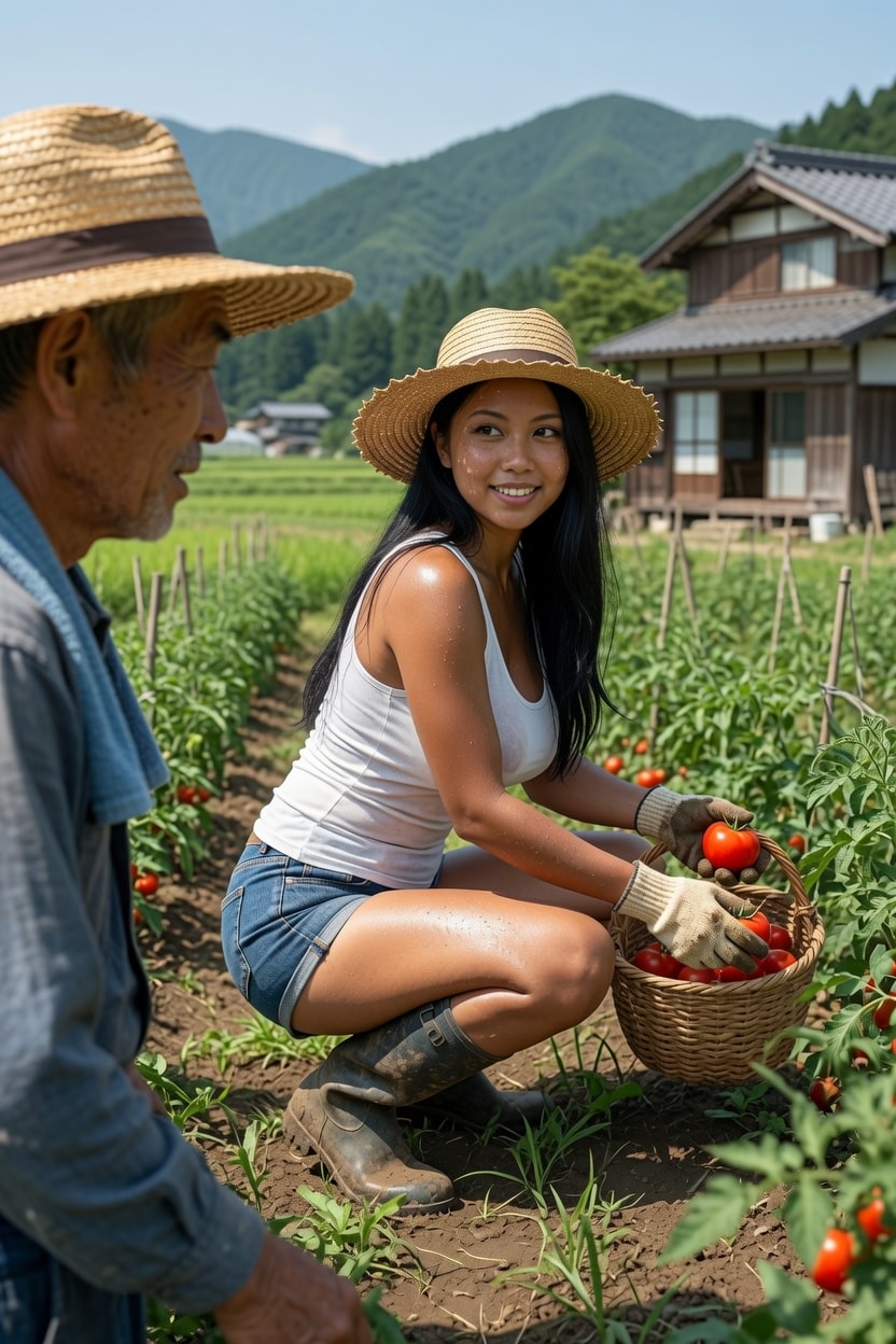 農家の嫁、マリリン