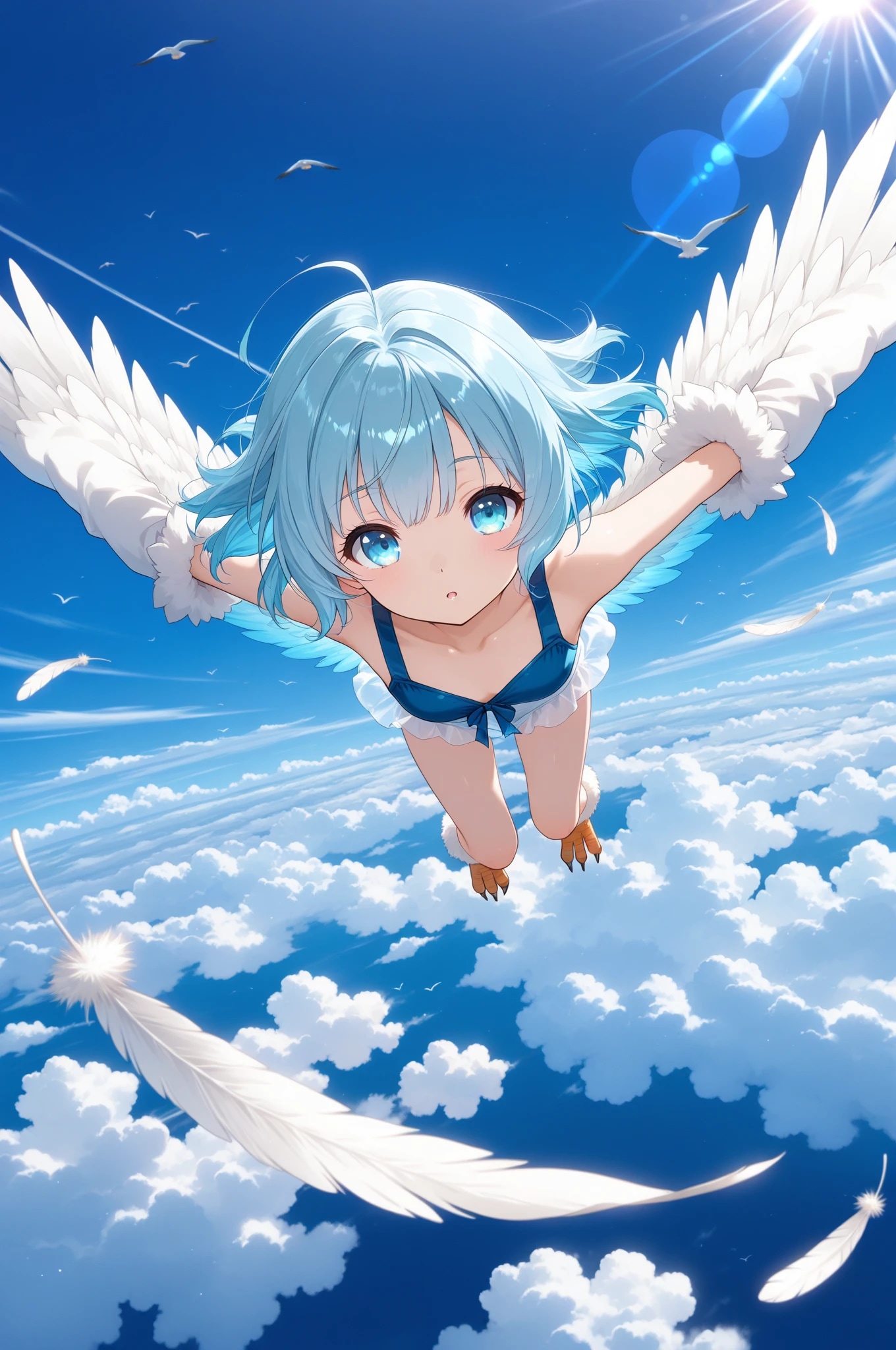 青い空