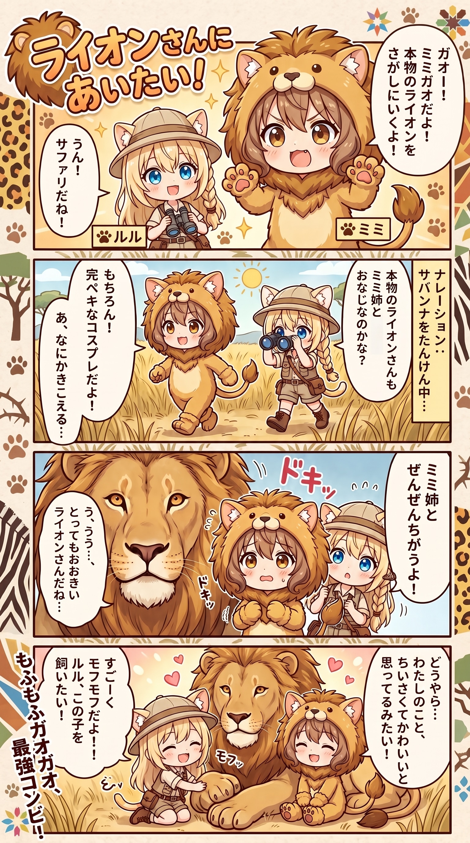 ライオンさんにあいたい！