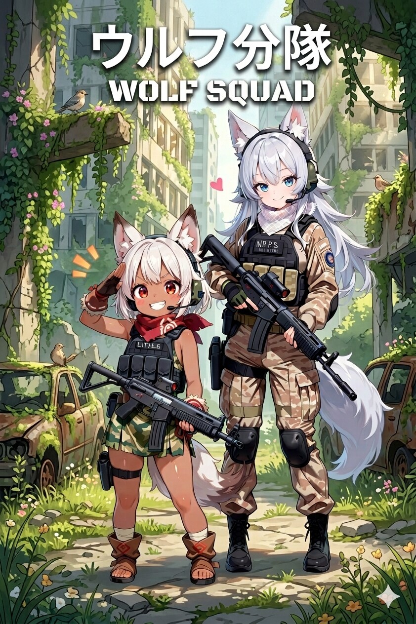 ウルフ分隊！ | の人気AIイラスト・グラビア