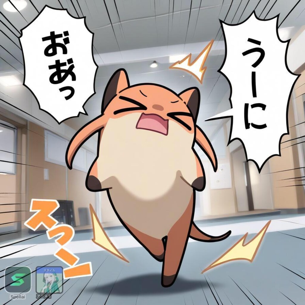 荒ぶる謎生物Spellai編