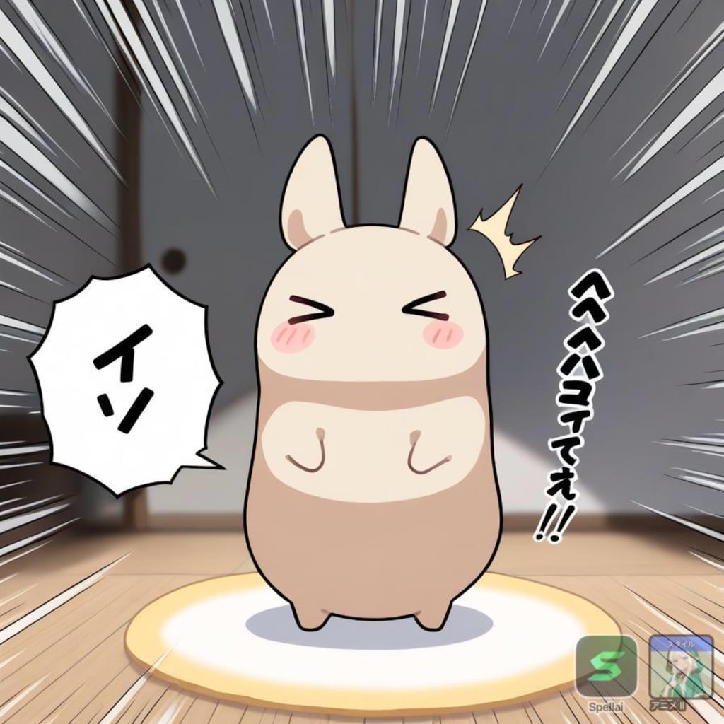 荒ぶる謎生物Spellai編