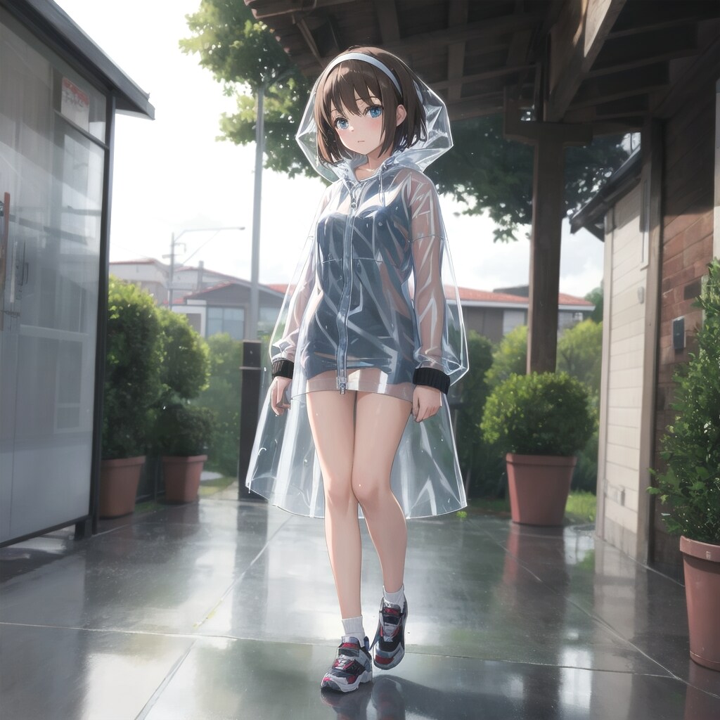 玄関先の準備運動