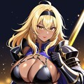 ちちぷい3周年記念イラスト～うちの子ビキニアーマーズ 2枚目