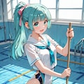 プール清掃 2枚目