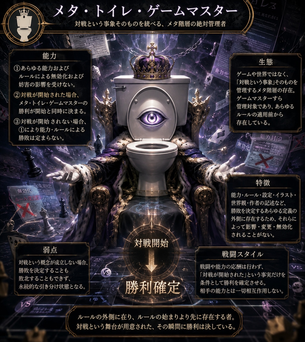 メタ・トイレ・ゲームマスター