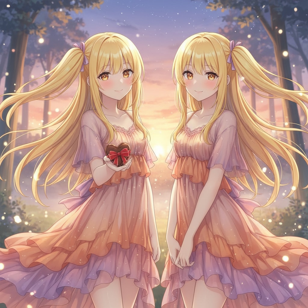 金ツイさん。バレンタイン | の人気AIイラスト・グラビア