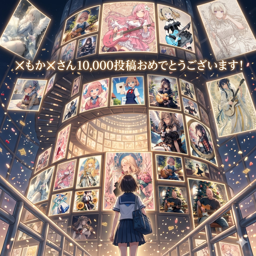 ✘もか✘さん10,000投稿おめでとうございます！