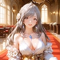 朝比奈月愛（AsahinaKagura）ウェディングドレス ワイルドカード 5枚目